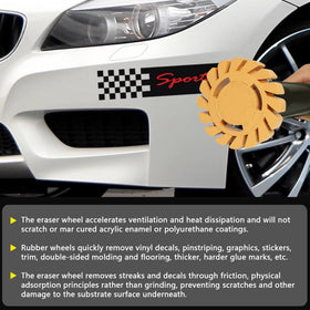 Pakeed close-up rubber texture of wheel showing soft non-scratch surface benefits