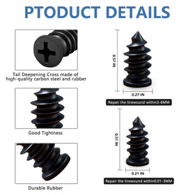 Pakeed plug inserted into tire demonstrating quick roadside repair benefit