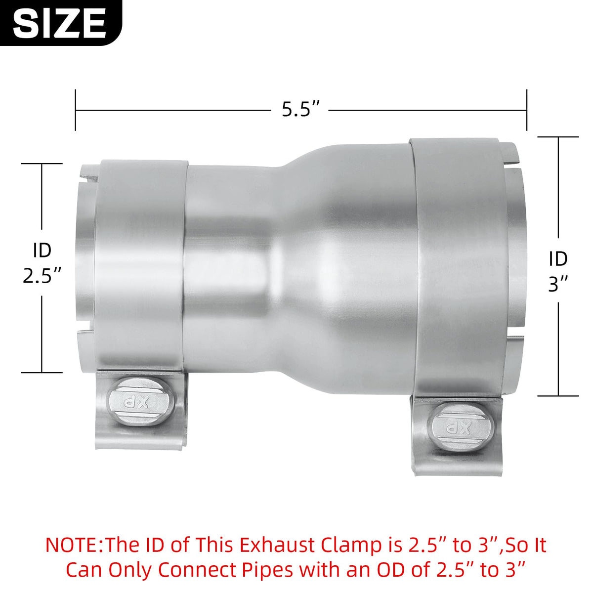 PALOZO clamp detail highlighting bolt mechanism for secure seal