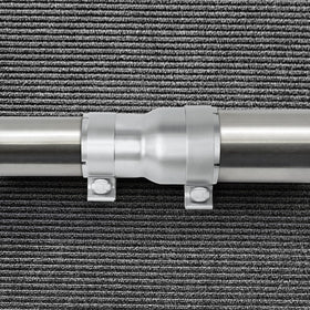 PALOZO close-up of polished stainless finish for corrosion resistance