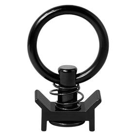 PALOZO detailed view of black-coated O-ring and steel stud resisting corrosion