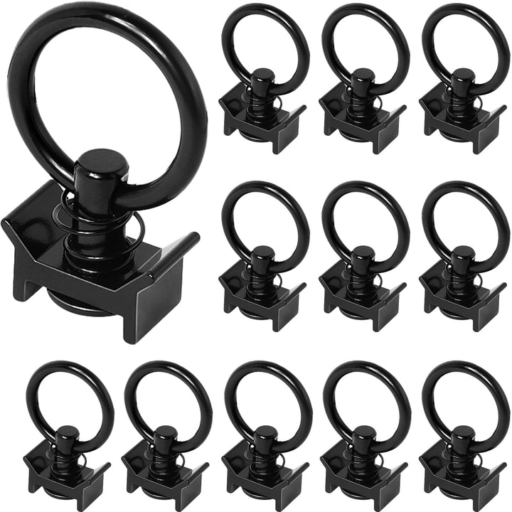 PALOZO front view of single stud fitting showing compact profile and secure anchoring