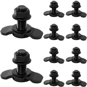 PALOZO front view of stud fitting showing compact anchor for secure tie-downs