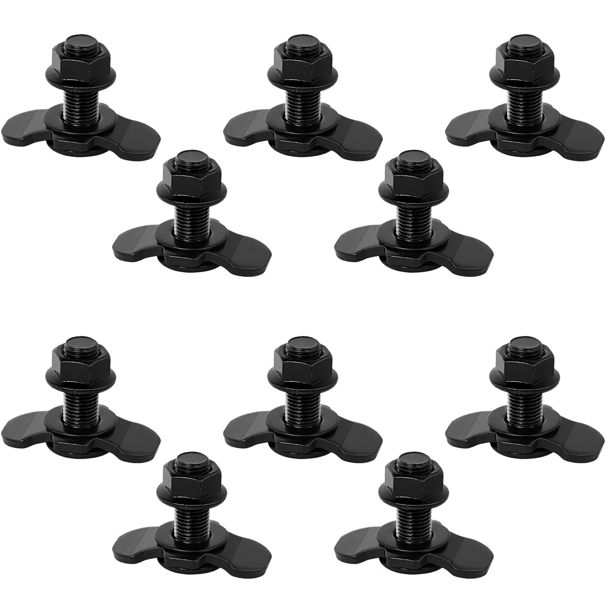 PALOZO pack of ten studs displayed for easy inventory and multiple anchors
