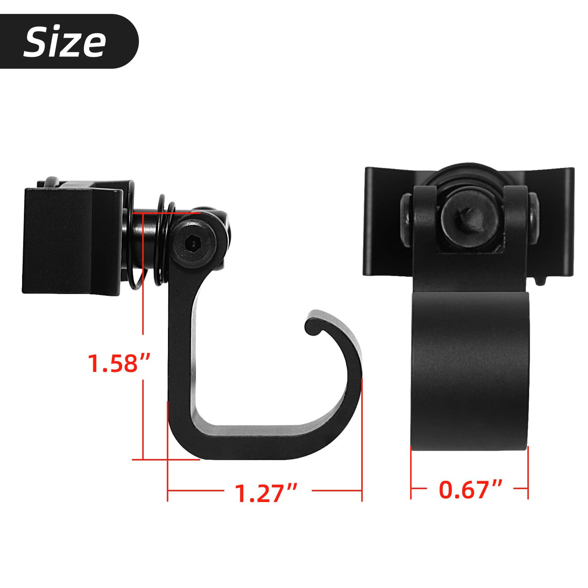 PALOZO detailed spring plunger for quick attach and release convenience
