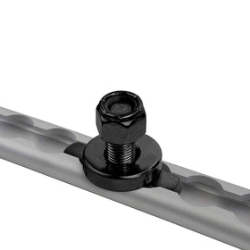 PALOZO stud with strap attached showing secure anchor point for cargo control