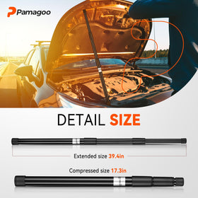PAMAGOO extended length showing stable support and adjustable reach