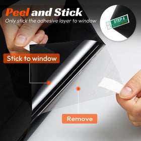 PAMAGOO applied on vehicle driving in sun demonstrating cooler cabin comfort
