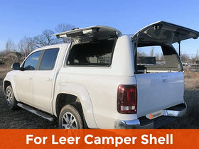 PAMAGOO lifestyle image of pickup with open topper demonstrating convenient access