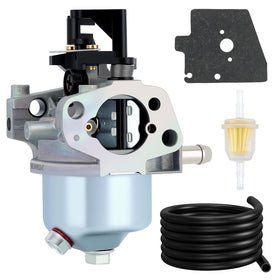 Panari front view of carburetor showing mounting face and throttle bore for accurate fit