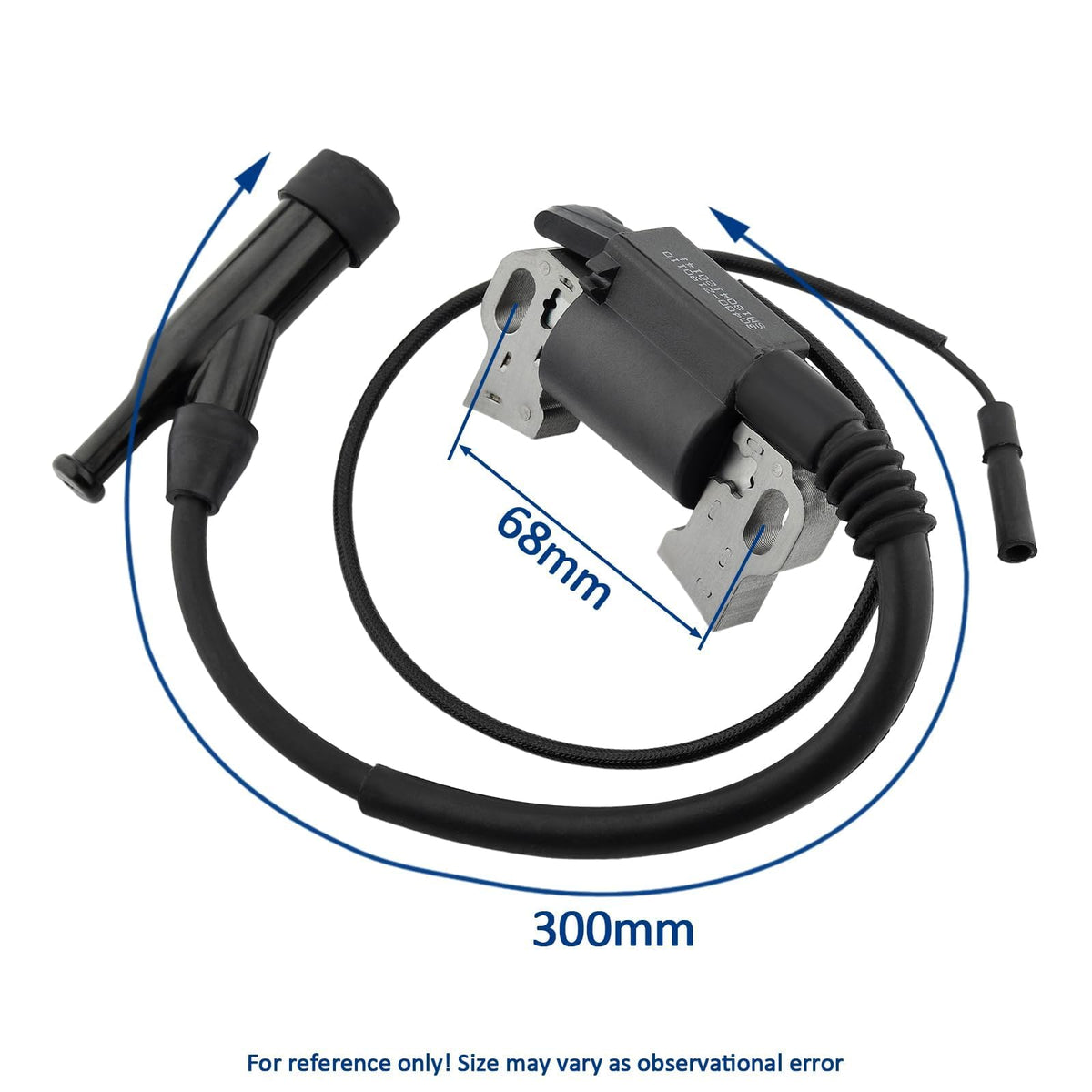 Panari ignition coil installed on Generac engine demonstrating restored spark reliability