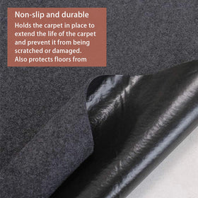PANDOROOM close-up of non-slip bottom pattern improving grip and reducing mat movement benefit
