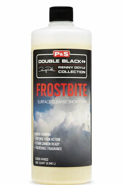P & S Frostbite front bottle shot showing label and quart size, professional appeal