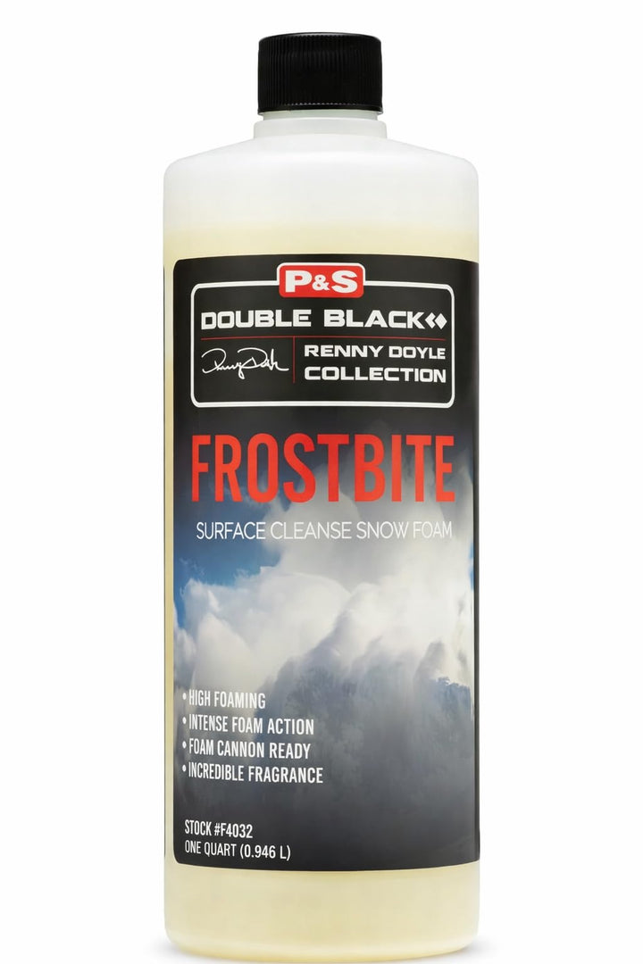 P & S Frostbite front bottle shot showing label and quart size, professional appeal