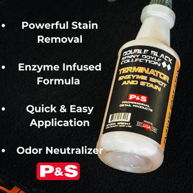 P & S Terminator spray nozzle close-up, ergonomic trigger for precise application benefit