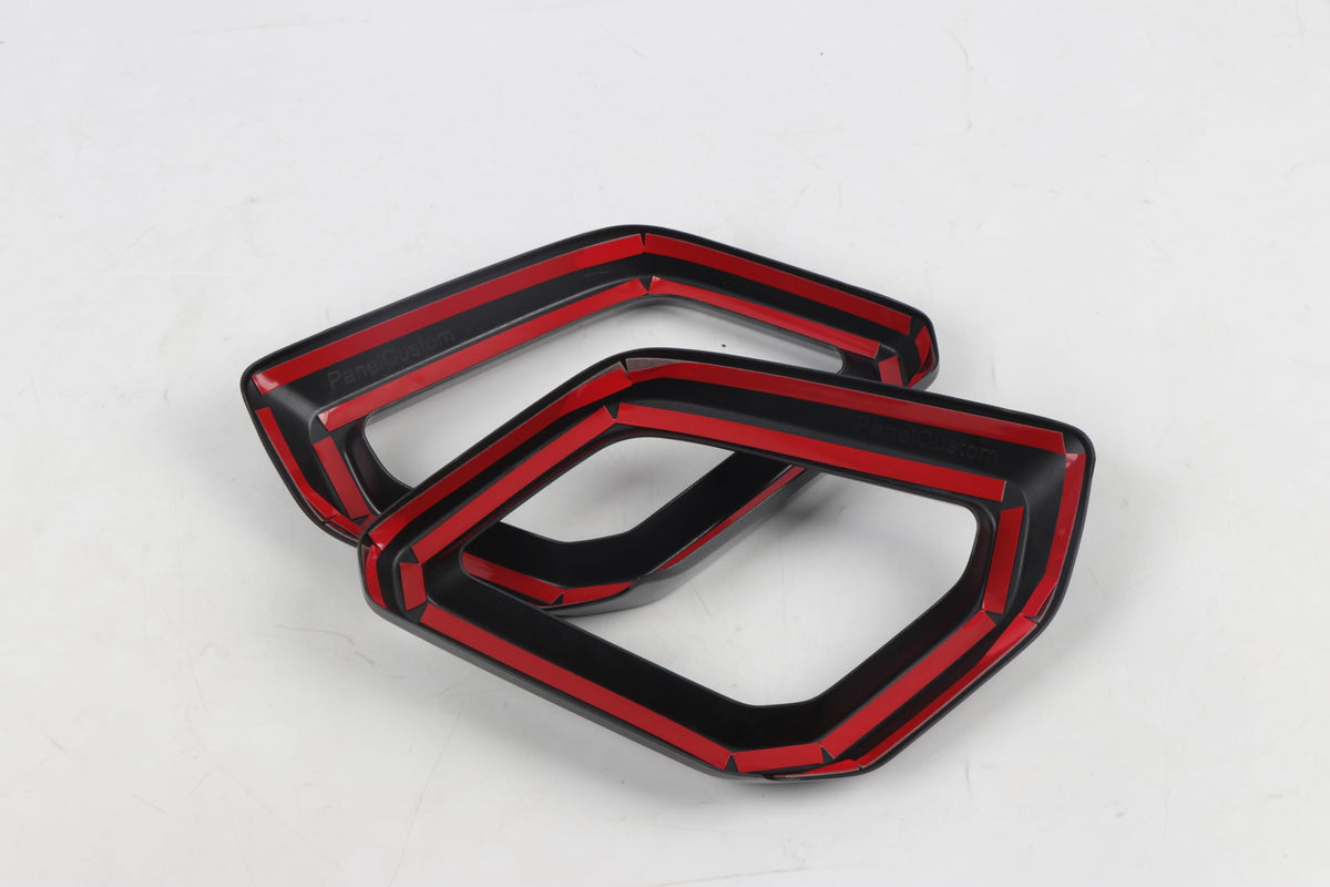 PanelCustom trim contrasting with paint colors for modern styling