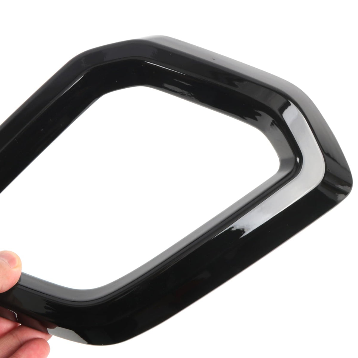 PanelCustom detail of trim mounting edge showing precise fitment
