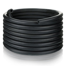 Pangda front view of coiled 20ft fuel hose showing product and size benefits