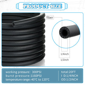 Pangda close-up of 1/4 inch inner diameter for proper fitting with benefits