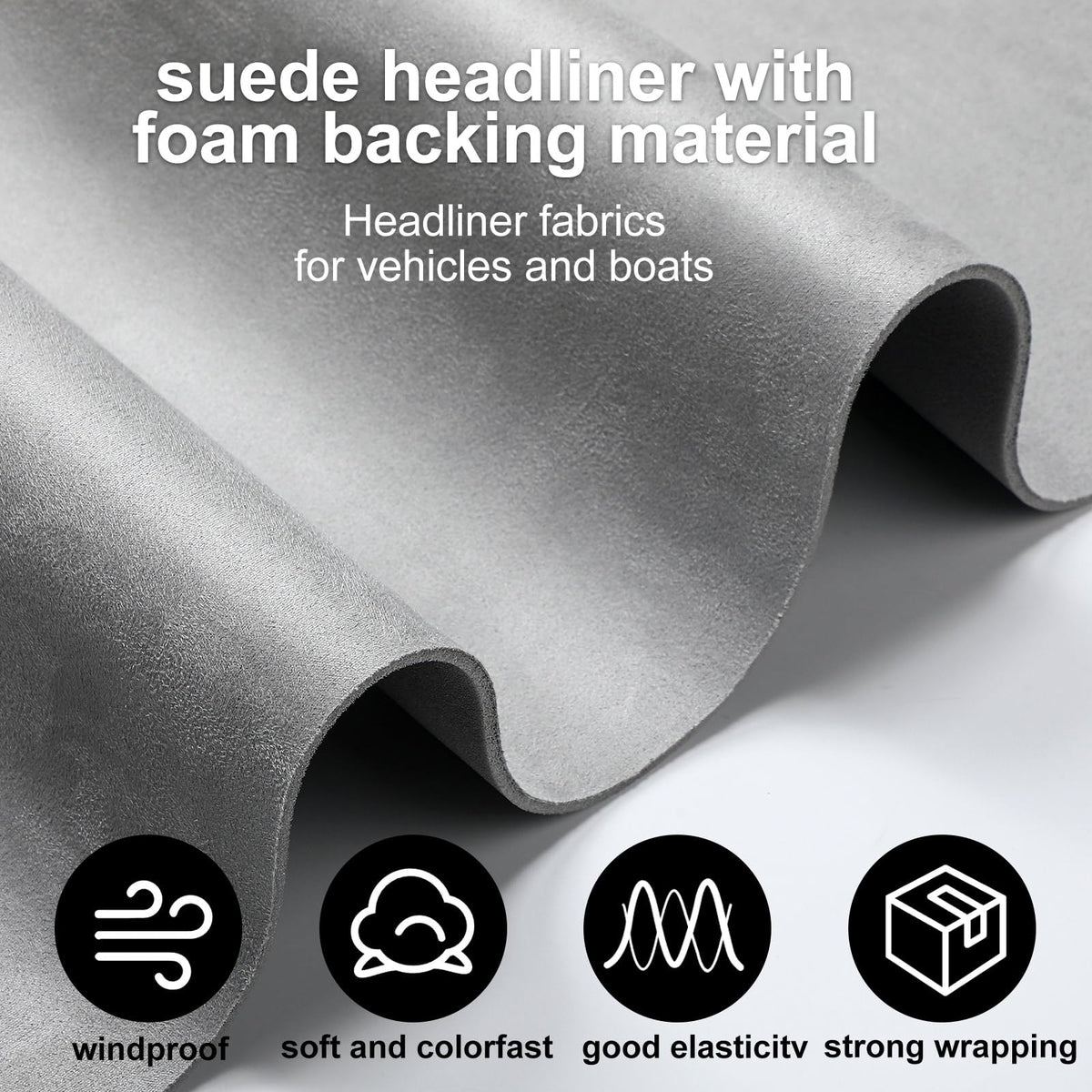 Pangda foam backing detail showing foam density for stability benefit