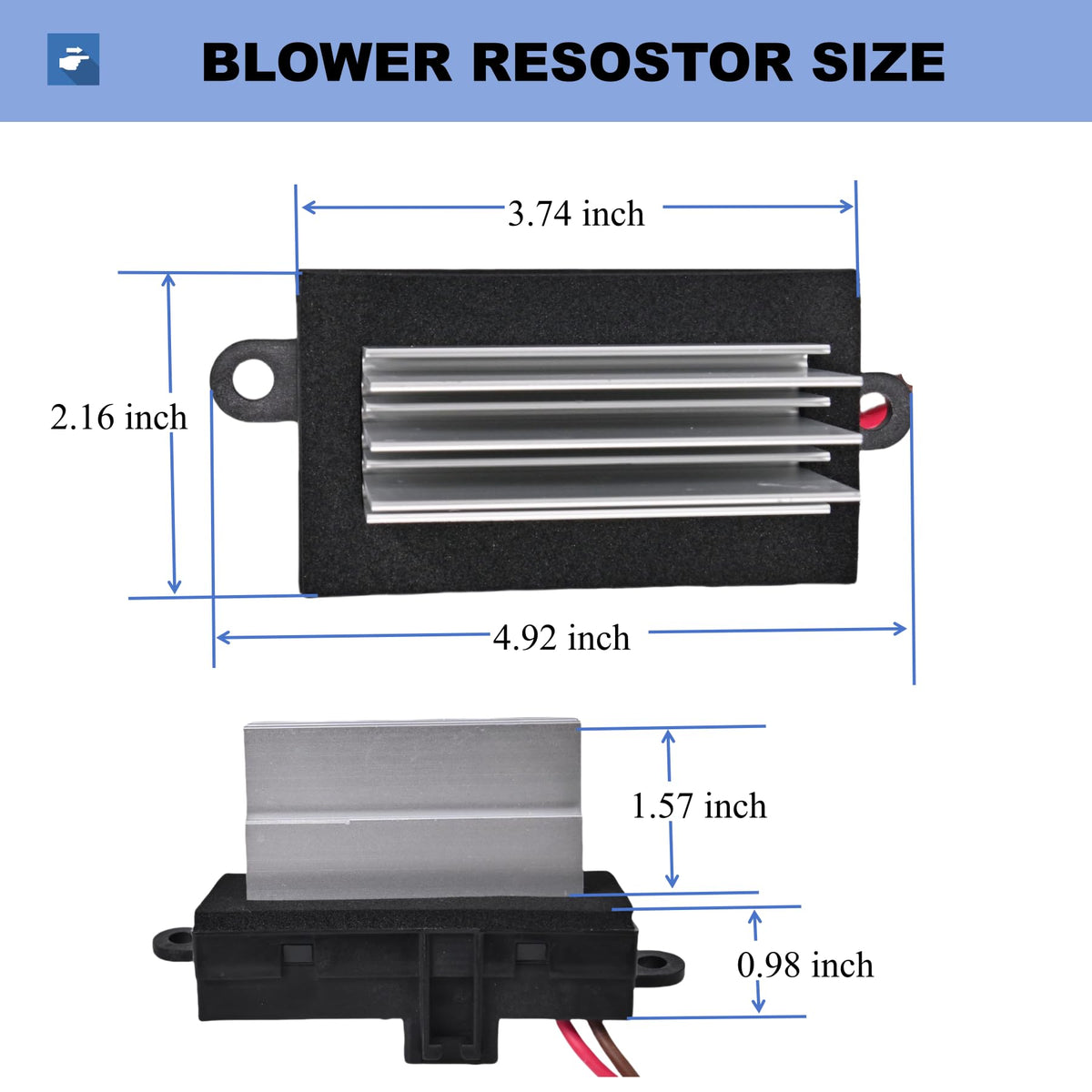 PANNUOSCS installed in Hummer H2 blower housing demonstrating restored fan control