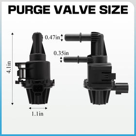 PANNUOSCS purge valve electrical connector detail for easy plug-in