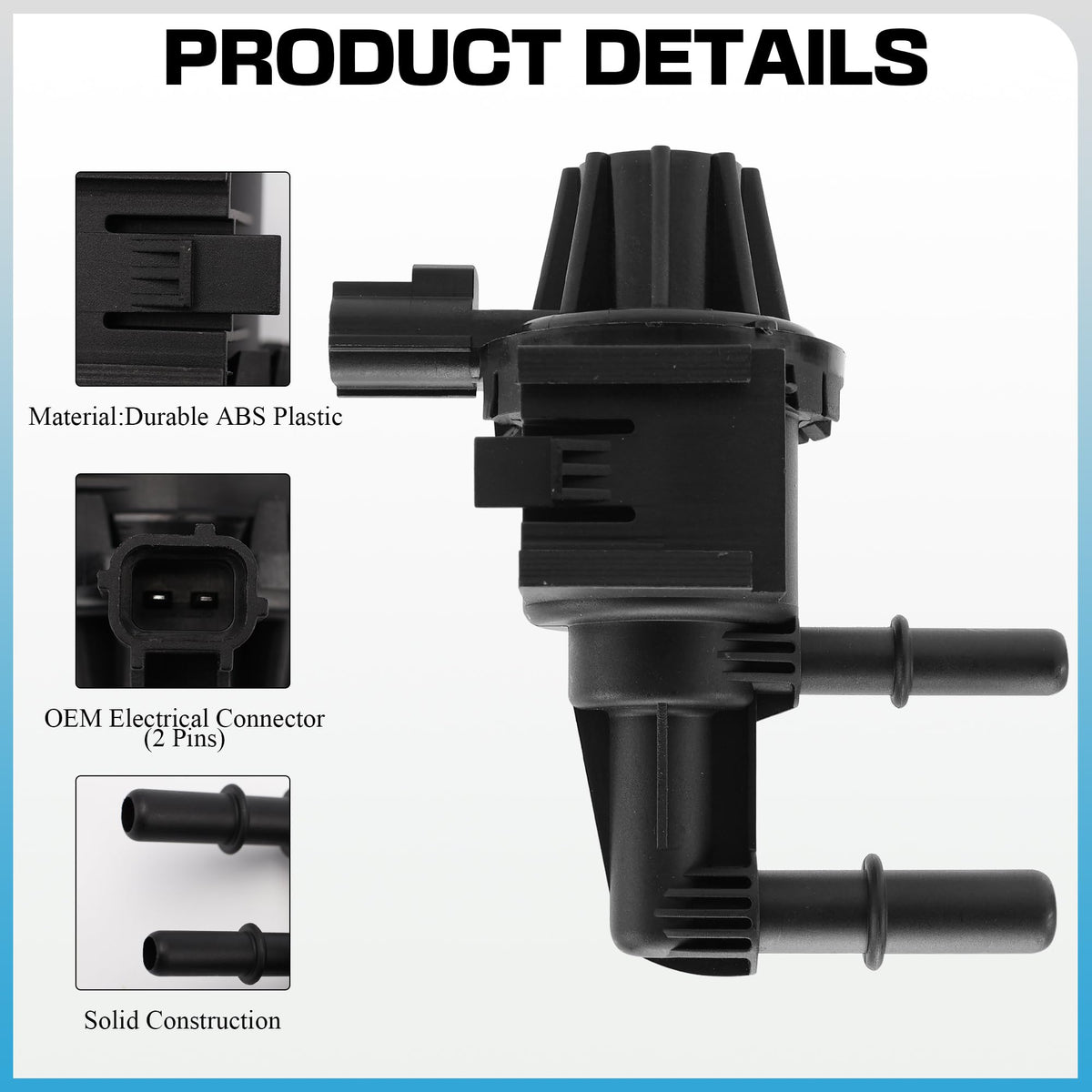 PANNUOSCS purge valve hose ports close-up for secure hose sealing