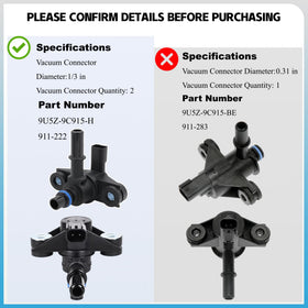 PANNUOSCS packaging and label showing correct part number confirmation benefit