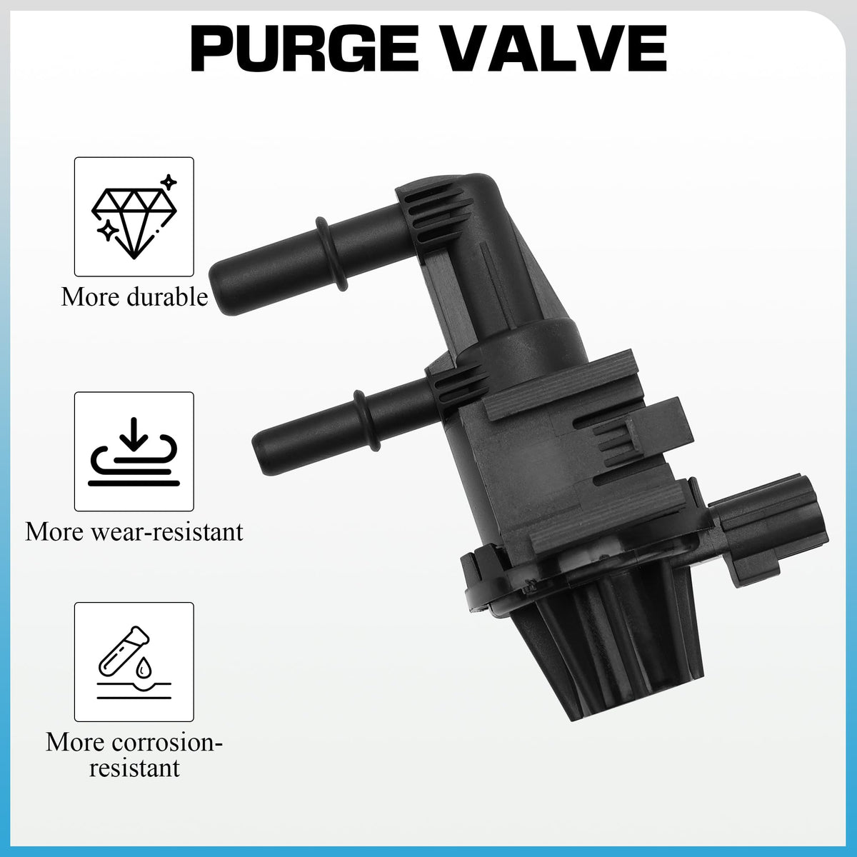 PANNUOSCS purge valve in packaging with label for part confirmation