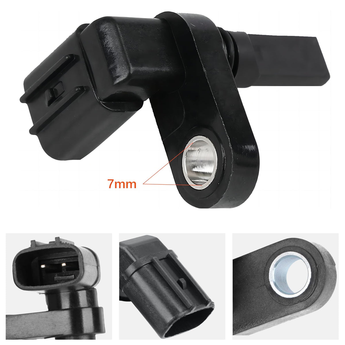 PANNUOSCS two-pin connector close-up for easy plug-and-play installation benefit