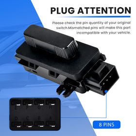 PANNUOSCS closeup of 8-pin connector showing plug compatibility and secure electrical fit
