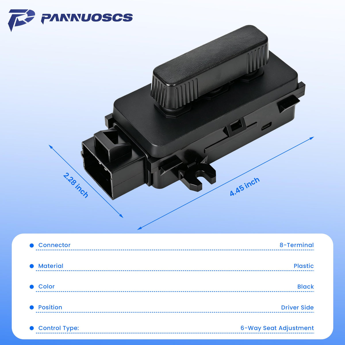 PANNUOSCS installed in truck interior showing restored seat adjustment convenience