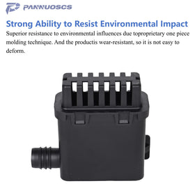 PANNUOSCS vent valve label with OE numbers aiding correct identification