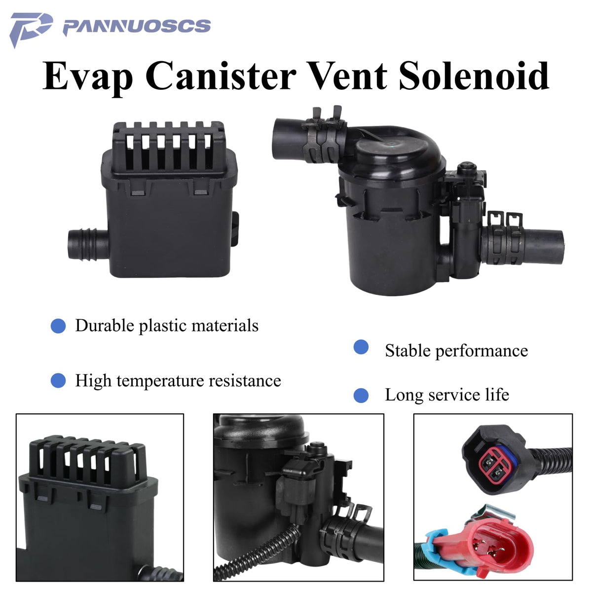 PANNUOSCS vent valve top connector close-up for easy electrical match