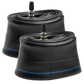PaoWin front view of 2-pack inner tubes showing packaging and pair benefit