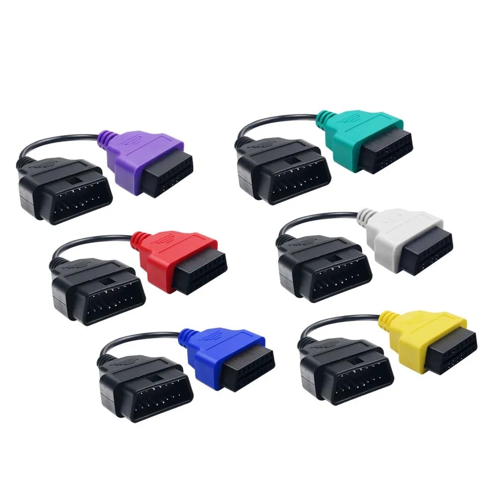 PARANNIC labeled cables next to MultiECUScan software indicating correct mapping