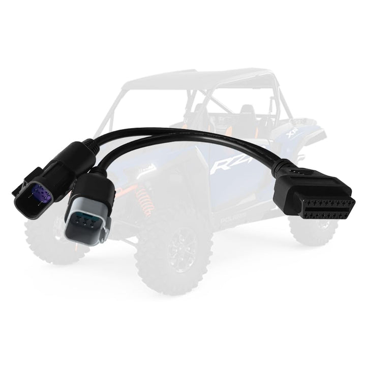 PARANNIC front view of packaged 2-in-1 diagnostic cable shows full kit benefit