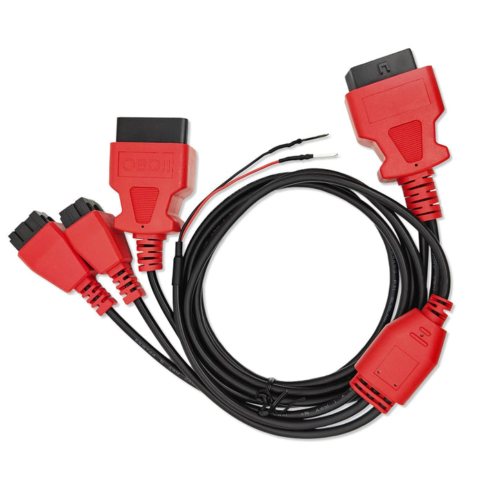 PARANNIC front connector view showing OBD2 plug and secure fit for diagnostics
