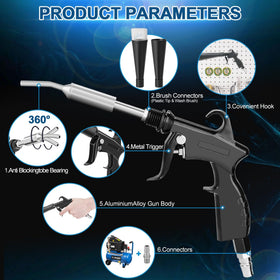 PARAROSE close-up of aluminum nozzle highlighting durable construction