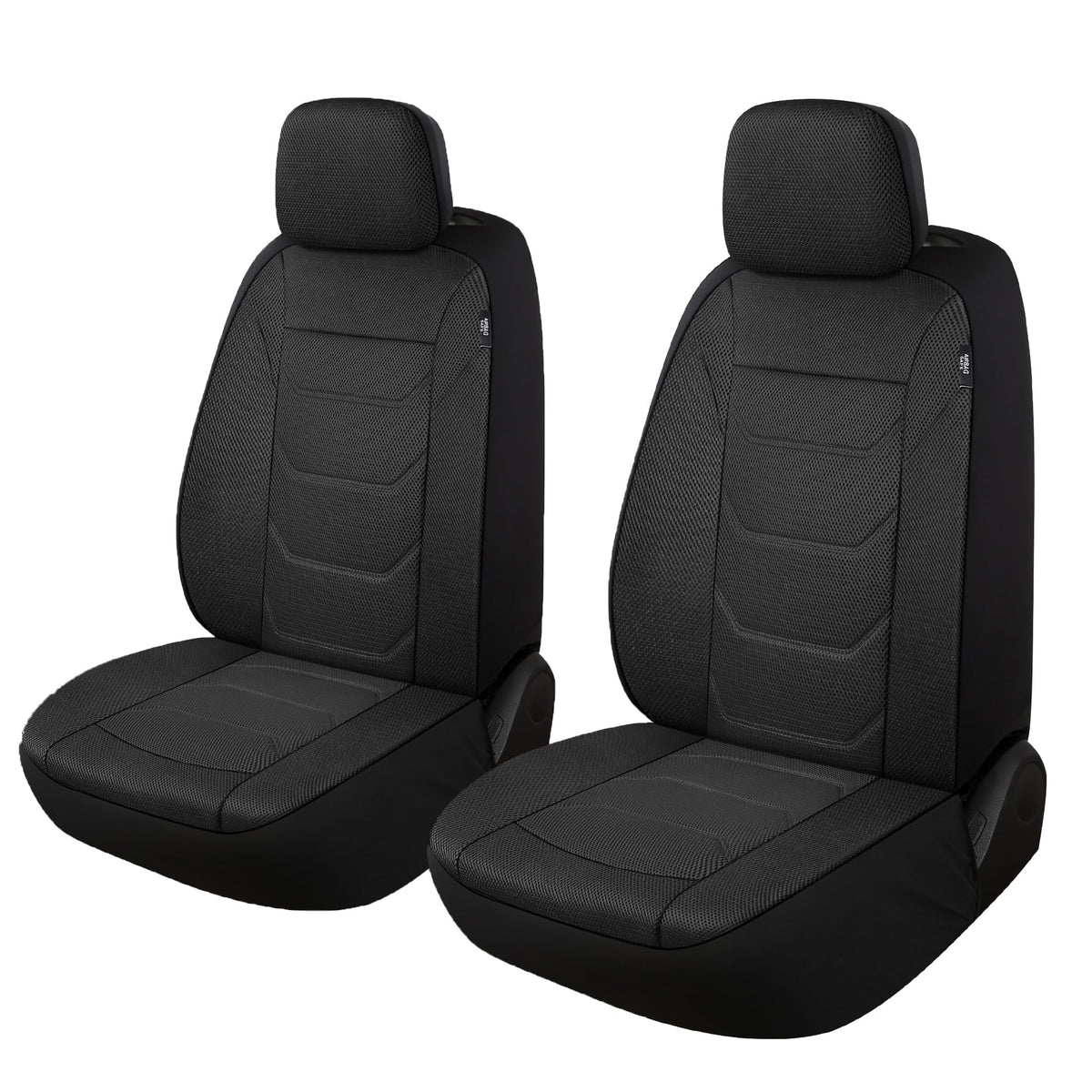 Pariiaotin front seat cover showing full front view and sleek protection
