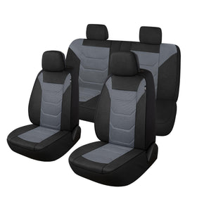 Pariiaotin front seat overview showing full coverage and refreshed interior