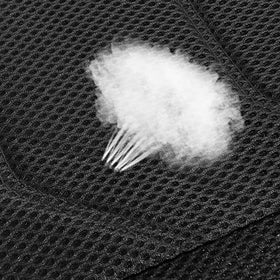 Pariiaotin seat cover detail with buckle access ensuring safe use