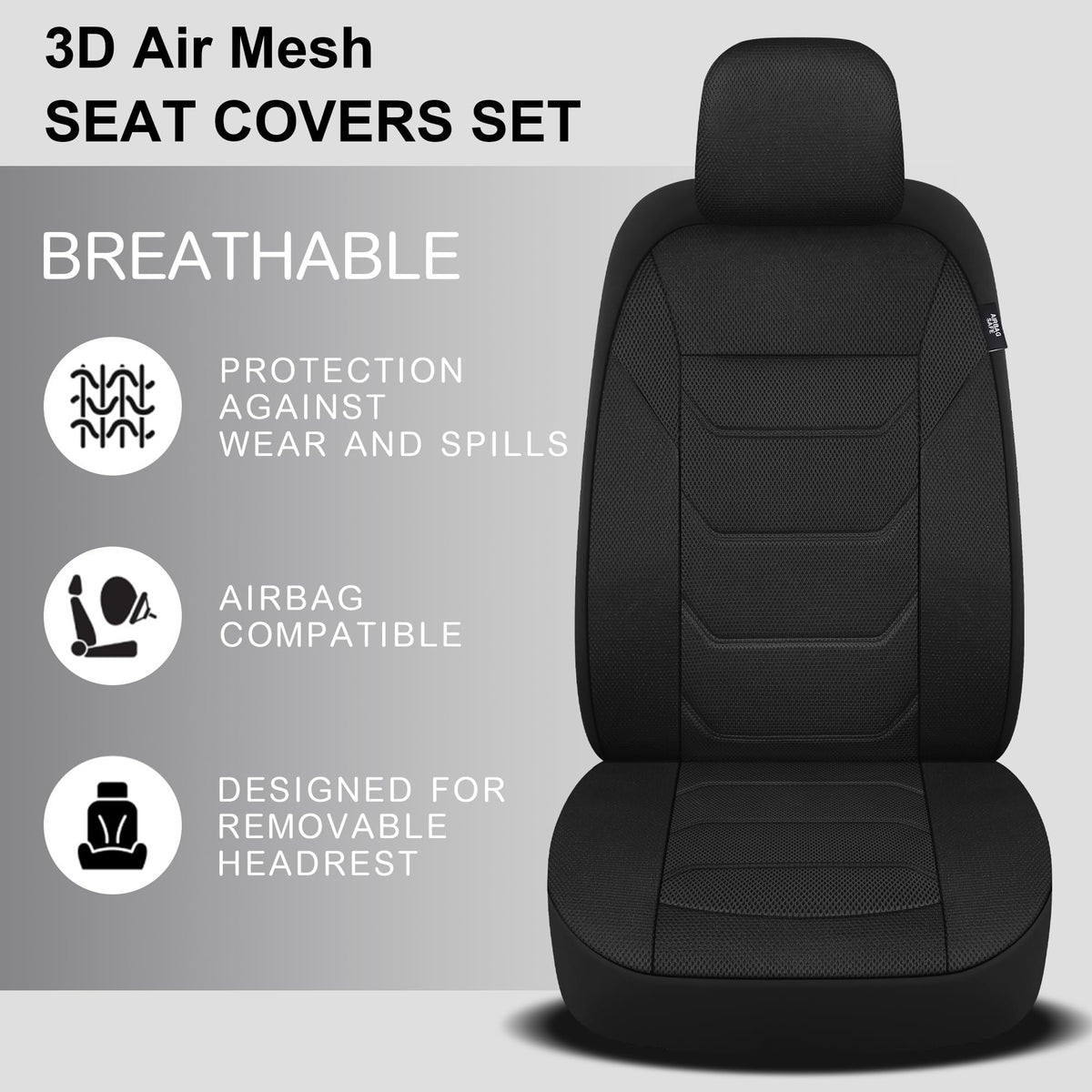 Pariiaotin covers installed in a sedan demonstrating improved interior look