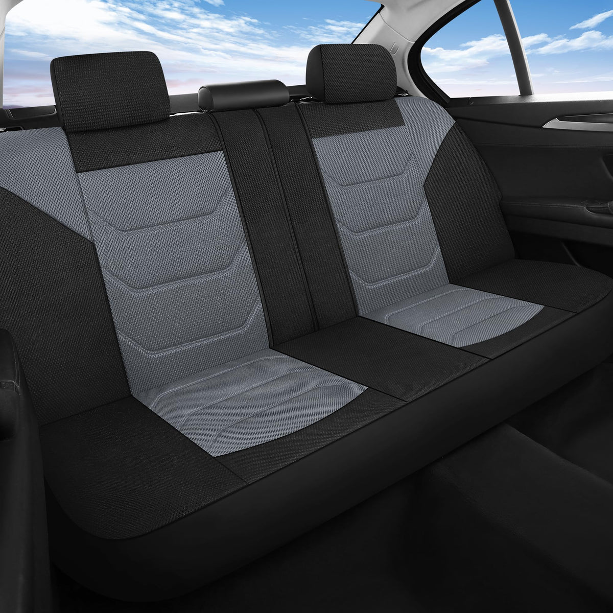 Pariiaotin side profile showing airbag-compatible seam for safety