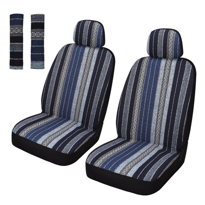 Pariitadin front packaging showing blue seat covers and contents for quick install