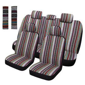 Pariitadin front seat full view showing protection and stylish color.