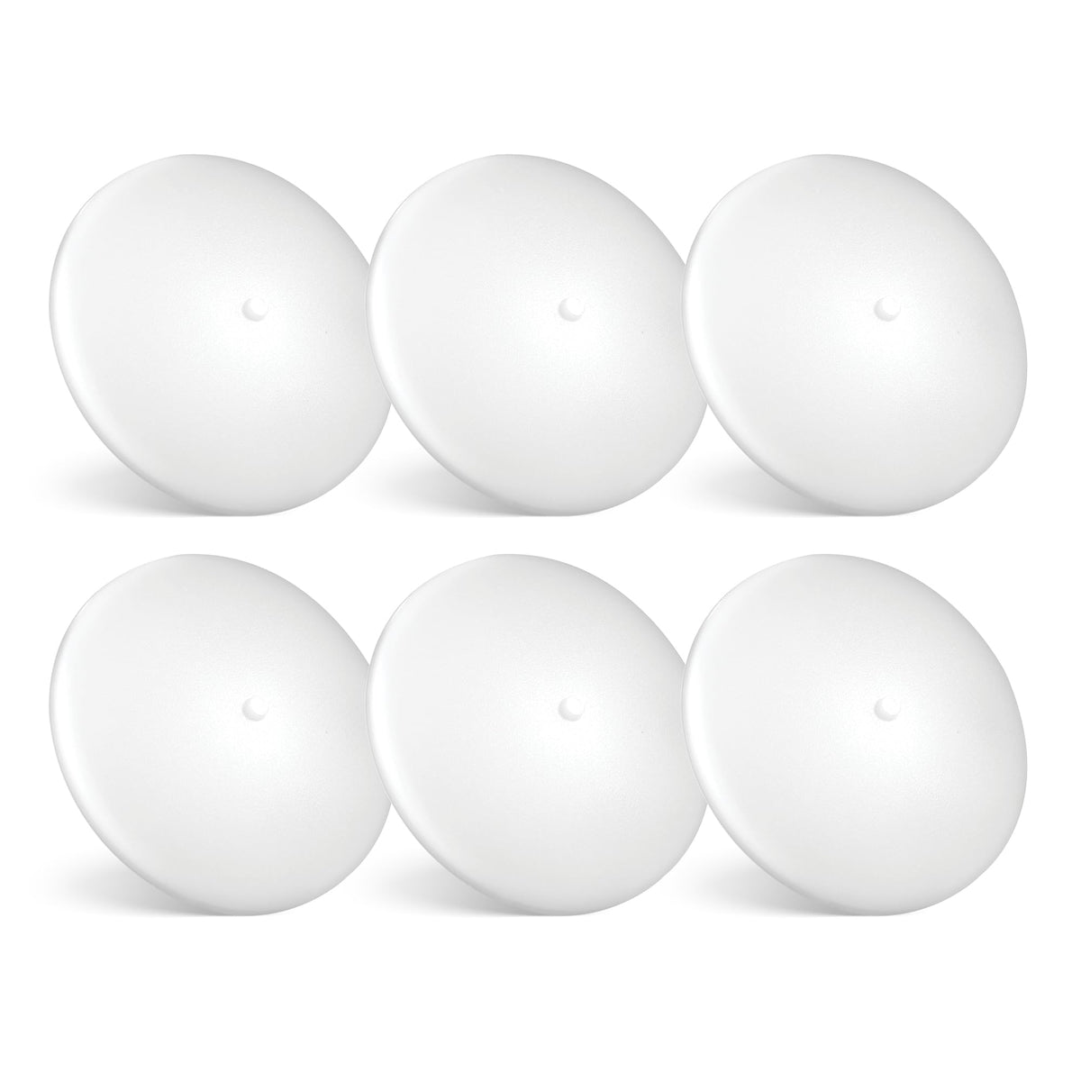 PARMIDA front view of six-pack puck lights showing compact design and easy installation benefit