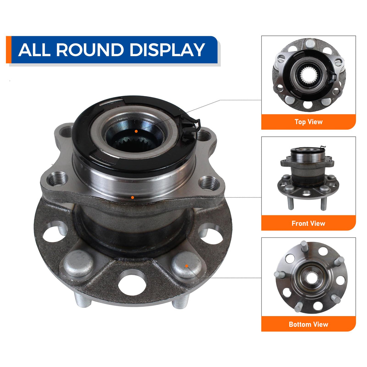 PAROD close-up of bearing race highlighting precision machining and long life