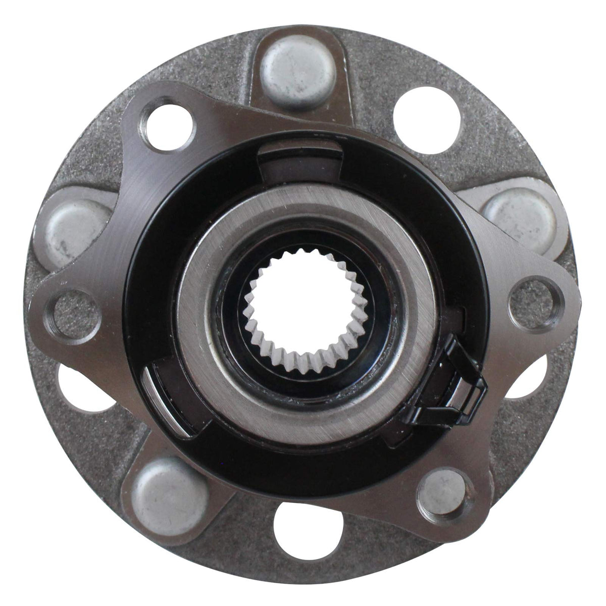 PAROD mechanic in garage installing hub assembly showing DIY-friendly design