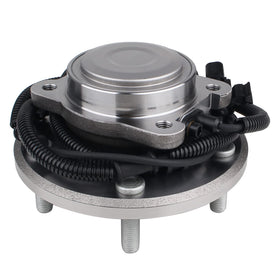 PAROD front assembly view showing complete hub and bearing, ready to install
